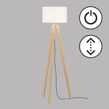 Fischer&Honsel SHINE-WOOD 40478 Stehleuchte 3x40W/E27 IP20