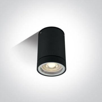 One Light Outdoor Cylinders 67130C/B Aufbau-Downlight 1x10W/GU10 IP54