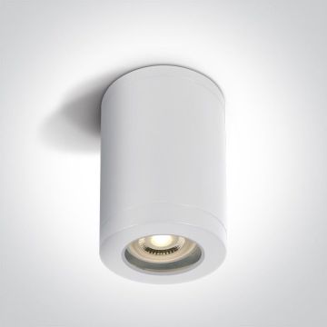 One Light Outdoor Cylinders 67142A/W Aufbau-Downlight 1x6W/GU10 IP65