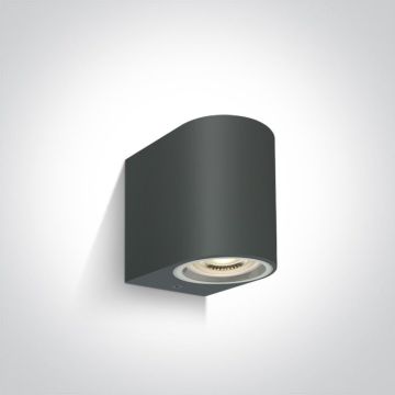 One Light Outdoor Cylinders 67142F/AN Wandleuchte 1x6W/GU10 IP65