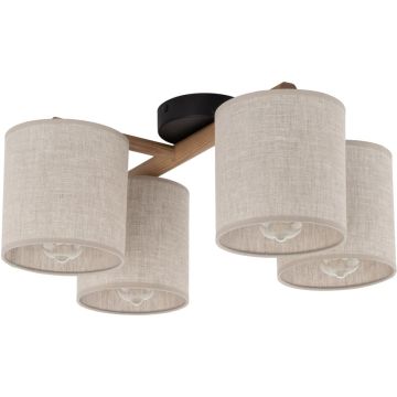 TK Lighting DEVA 6866 Deckenlampe 4x15W/E27 IP20