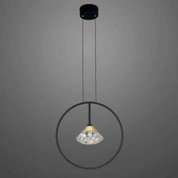 Altavola Design Tiffany LA059/P_black Pendelleuchte 1x3W/LED 3000K 180lm IP20