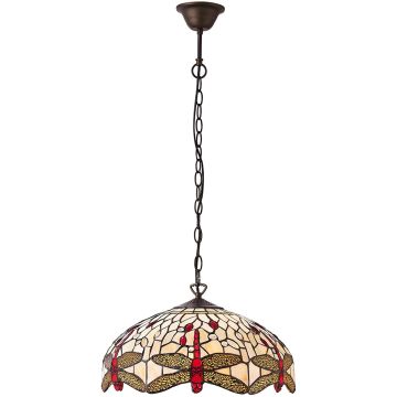 Endon DRAGONFLY BEIGE 70824 Pendelleuchte 3x60W/E27 IP20