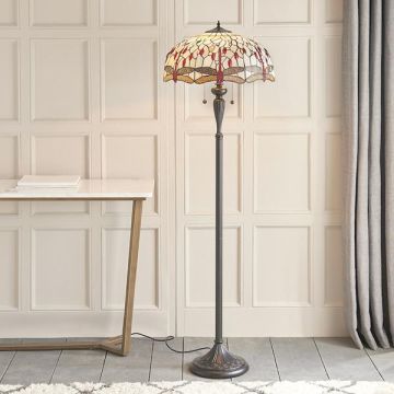 Endon DRAGONFLY BEIGE 70940 Stehleuchte 2x60W/E27 IP20