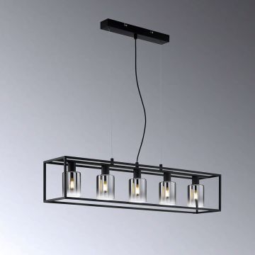 Fischer&Honsel Iska 60908 Pendelleuchte 5x10W/E14 IP20