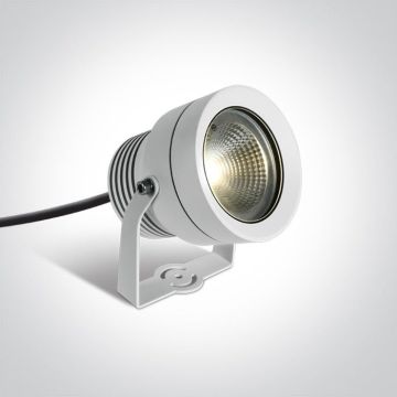 One Light Garden Spots 7047/W/W Gartenstrahler 1x20W/LED 3000K 1800lm IP65