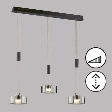 Fischer&Honsel Lavin 61096 Pendelleuchte 3x9W/LED 2700K 2900 lm IP20
