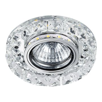 Prezent ELEGANT DOUBLE LIGHT 71074 Einbau-Downlight 1x50W/GU10|1x3W/LED 380lm IP20