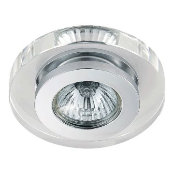 Prezent ELEGANT GLASS FIX 71005 Dekorative Einbaustrahler 1x50W/GU10 IP20