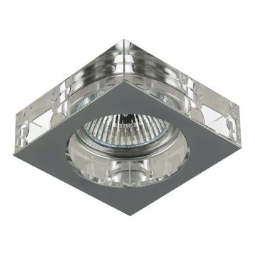 Prezent ELEGANT GLASS FIX 71008 Dekorative Einbaustrahler 1x50W/GU10 IP20