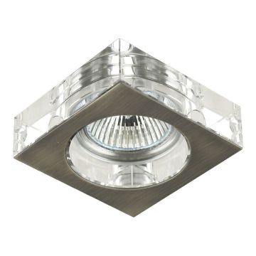 Prezent ELEGANT GLASS FIX 71009 Dekorative Einbaustrahler 1x50W/GU10 IP20