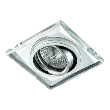 Prezent ELEGANT GLASS MOVABLE 71052 Einbau-Downlight 1x50W/GU10 IP20