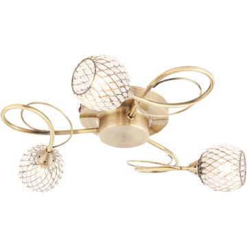 Endon AHERNE 73758 Deckenlampe 3x33W/G9 IP20