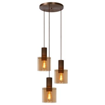 Lucide TOLEDO 74405/13/62 Pendelleuchte 3x40w/e27 ip20