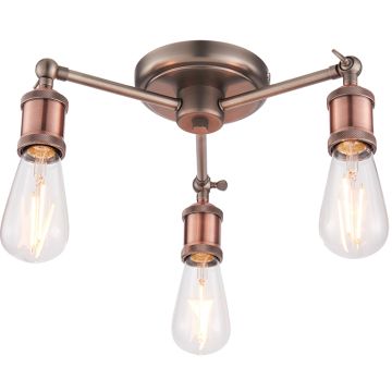 Endon HAL 76124 Deckenlampe 3x40W/E27 IP20