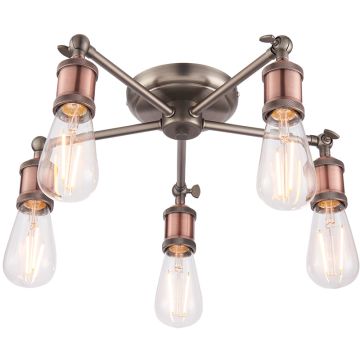 Endon HAL 76336 Deckenlampe 5x40W/E27 IP20