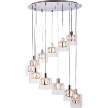 Endon VERINA 76518 Pendelleuchte 12x28W/G9 IP20
