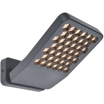 Lutec ATLANTIS 7801605118 Wandleuchte 1x13.7w/led 3000k 1850lm ip54