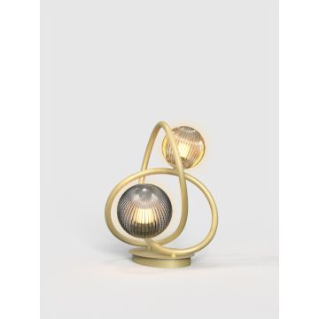 Aviano Lighting METZ 8015-204 Tischleuchte 2x3,5w/g9 3000k 780lm