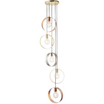 Endon HOOP 81923 Pendelleuchte 5x40W/E27 IP20