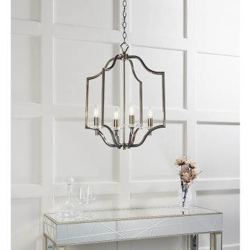 Endon LAINEY 81916 Pendelleuchte 4x40W/E14 IP20