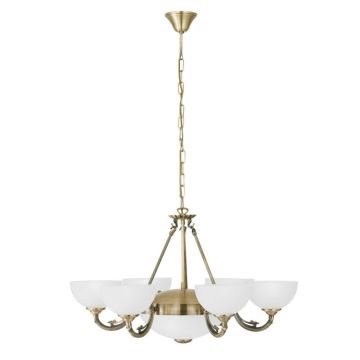 Eglo SAVOY 82749 Kronleuchter 6xE14/40W + 2xE27/60W