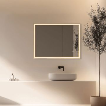 Zambelis MIRROR WITH LED 25393 Spiegel 23W/led 3000-4000K 2085-2210lm IP44