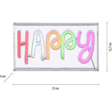 Paul Neuhaus NEON-HAPPY 85027-70 Wandleuchte 1x6,5W/LED ip20