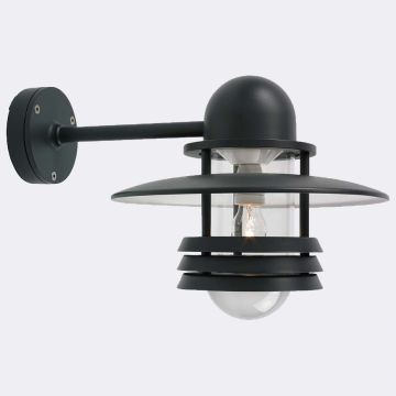 Norlys HELSINKI 886GR Wandleuchte 1x9W/E27 IP54