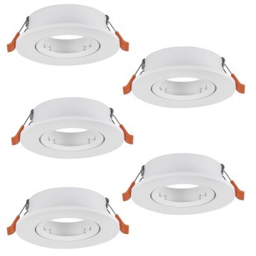Eglo BARRANCO GU10 902226 Einbau-Downlight 5x5W/GU10 ip20