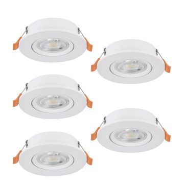 Eglo BARRANCO 902263 Einbau-Downlight 5x4.5W/LED 2700K, 4000K, 6500K 5X450lm ip20