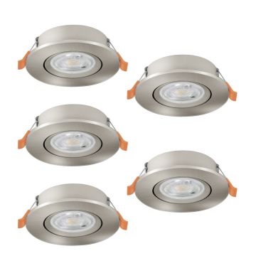 Eglo BARRANCO 902269 Einbau-Downlight 5x4.5W/LED 2700K, 4000K, 6500K 5X450lm ip20
