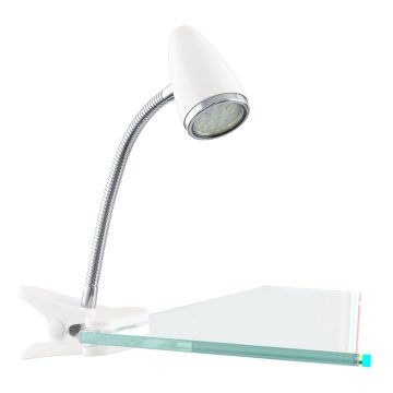 Eglo RICCIO 1 902368 Schreibtischlampe mit Clip 1x2.8W/GU10 ip20