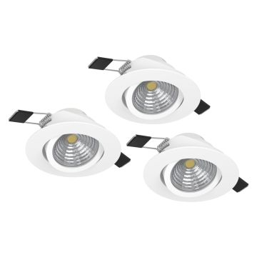 Eglo SALICETO 900745 Einbau-Downlight 3x6W/LED 2700K 1350lm IP20