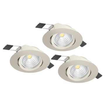 Eglo SALICETO 900746 Einbau-Downlight 3x6W/LED 2700K 1350lm IP20