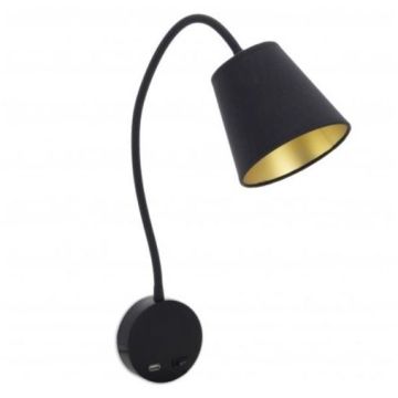 Novolux MONTECARLO 907B-G05X1A-02-CB Wandleuchte 1x60W/E27 IP20