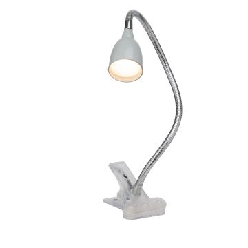 Brilliant ANTHONY G92936/11 Schreibtischlampe mit Clip 1x3W/LED 3000K 250LM IP20