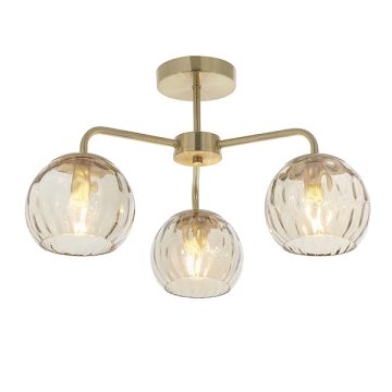 Endon DIMPLE 91968 Deckenlampe 3x25W/E14 IP20