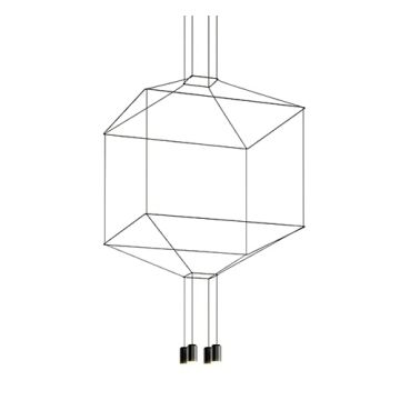 King Home FLUSSO 91906 Pendelleuchte 4x3W/G9 3000K 960LMLM IP20