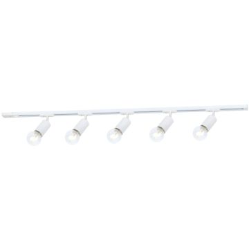Italux MARVI TR DOLORES 922521-5-WH-SET Schienenstrahler 5x40W/E27 IP20
