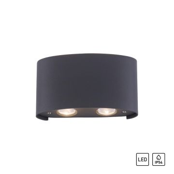 Paul Neuhaus CARLO 9487-13 Wandleuchte 4x0,8W/LED 3000K 410LM IP54