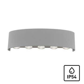 Paul Neuhaus CARLO 9489-21 Wandleuchte 10x0,8W/LED 3000K 960LM IP54