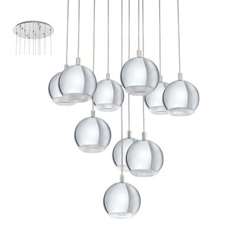 Eglo CONESSA 95914 Pendelleuchte 10x3,3W/LED 2400LM