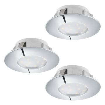 Eglo PINEDA 95822 Einbau-Downlight 3x6W/LED 500LM IP44