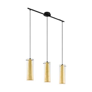 Eglo PINTO GOLD 97652 Pendelleuchte 3x60W/E27