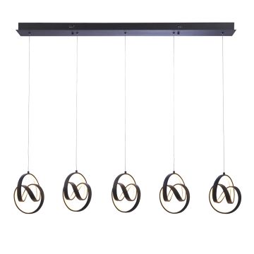 Endon COSMA 97624 Pendelleuchte 5x14W/LED 3000K 2310LM IP20