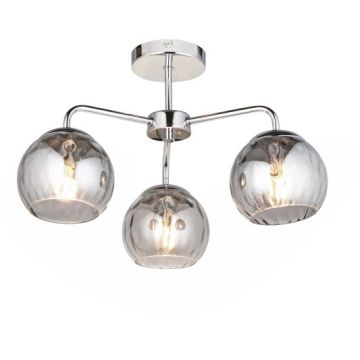 Endon DIMPLE 97971 Deckenlampe 3x7W LED E14 IP20