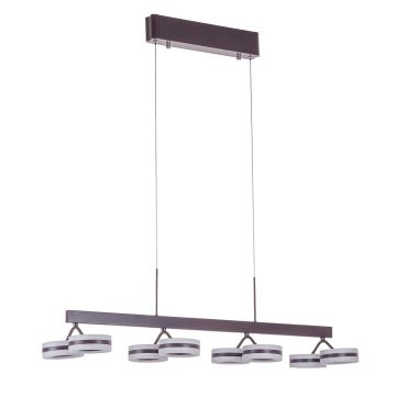 Italux METIS AD16002-8A COFFEE Pendelleuchte 8x4,8W/LED IP20