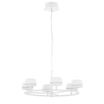 Italux MIRANDA AD16004-6A WH Kronleuchter 6x6,24W/LED IP20
