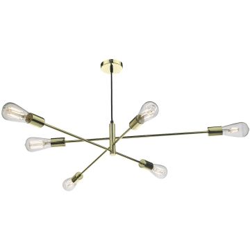 Dar Lighting ALANA ALA0635 Pendelleuchte 6x60W/E27 IP20